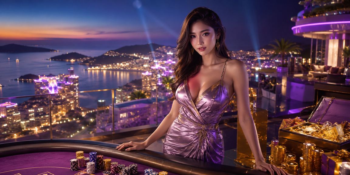 Ánh neon Phú Quốc minh họa tình huống betting trong buổi tối du lịch